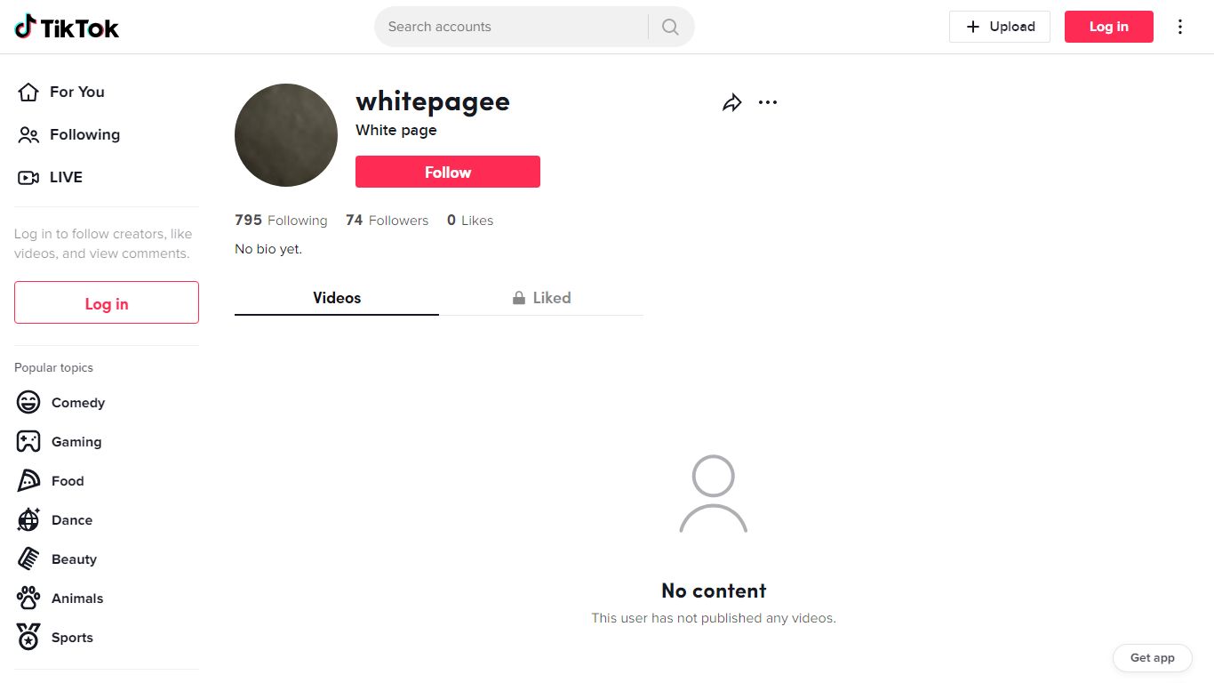 White page (@whitepagee) TikTok | Watch White page's Newest TikTok Videos